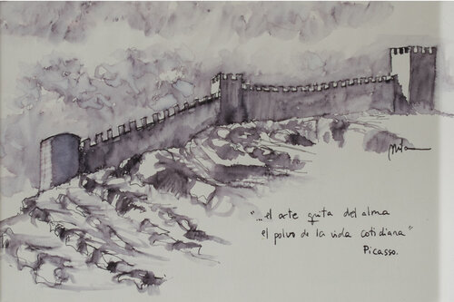 Albarracín von Mila Ruiz, Zeichnungen kaufen auf Singulart