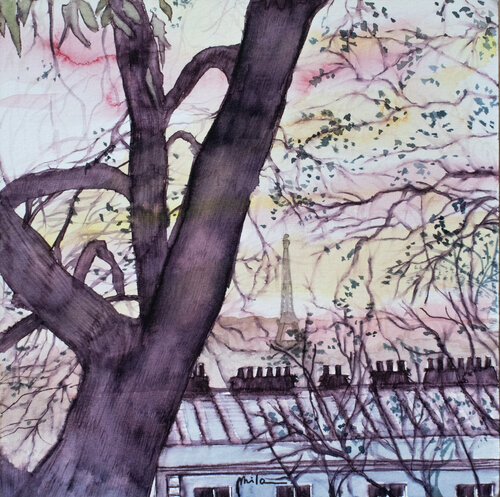 París von Mila Ruiz, Malerei kaufen auf Singulart