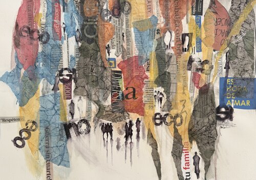 The Language di Mila Ruiz, Altri media in vendita su Singulart