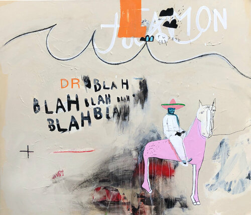 Caballo Blanco van Mina Ilic, Schilderij te koop op Singulart