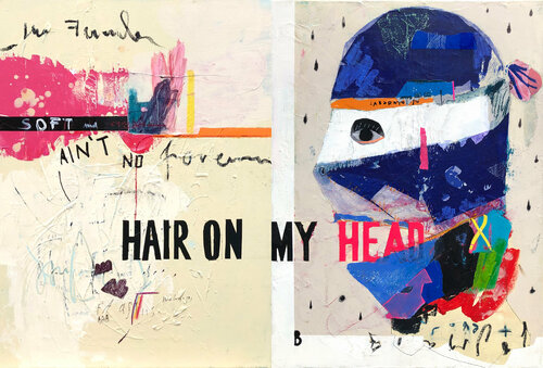 The Bald Singer von Mina Ilic, Malerei kaufen auf Singulart