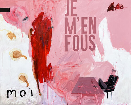 C'est Moi di Mina Ilic, Pittura in vendita su Singulart