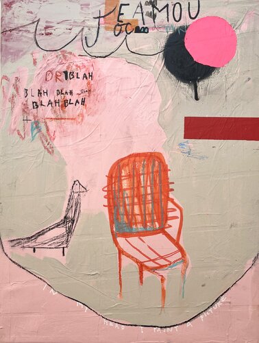 Sophie‘s Chair di Mina Ilic, Pittura in vendita su Singulart