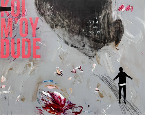 Hey Dude von Mina Ilic, Malerei kaufen auf Singulart