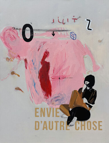 Nonchalant, et ca vous dérange? van Mina Ilic, Schilderij te koop op Singulart