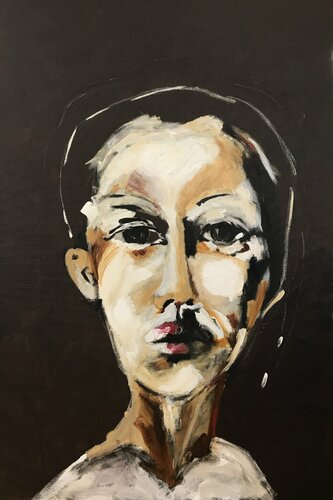 Androgynous IV by Laura Pretto Vargas, Painting for Sale on Singulart