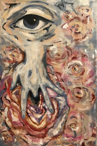 Take Your Pleasures Seriously by Laura Pretto Vargas, Painting for Sale on Singulart