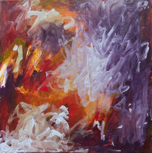 Searing Silence by Laura Pretto Vargas, Painting for Sale on Singulart