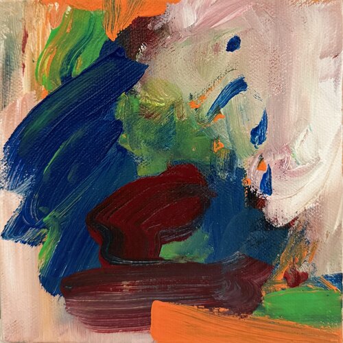 Whispers Between Colors de Laura Pretto Vargas, Pintura a la venta en Singulart