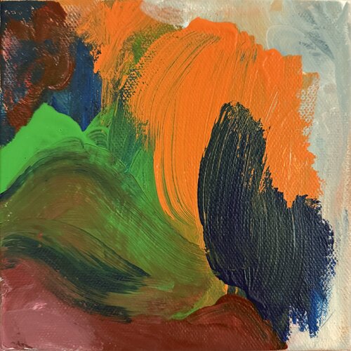 Pulse of the Horizon van Laura Pretto Vargas, Schilderij te koop op Singulart