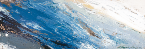 Got the Blues Today III van Isa Huss, Schilderij te koop op Singulart