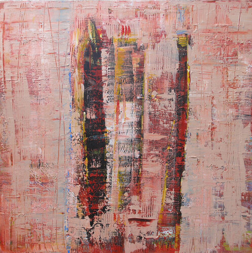 Isn't Life Strange van Loretta Kaltenhauser, Schilderij te koop op Singulart