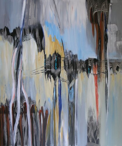 Back in Black van Loretta Kaltenhauser, Schilderij te koop op Singulart