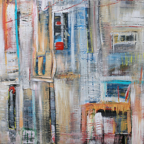 Under Wraps van Loretta Kaltenhauser, Schilderij te koop op Singulart