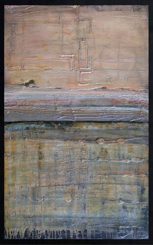 Conferring With the Moon van Loretta Kaltenhauser, Schilderij te koop op Singulart