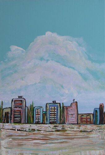 Timeshare van Loretta Kaltenhauser, Schilderij te koop op Singulart