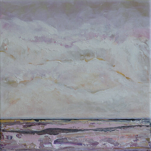 Lavender Skies di Loretta Kaltenhauser, Pittura in vendita su Singulart