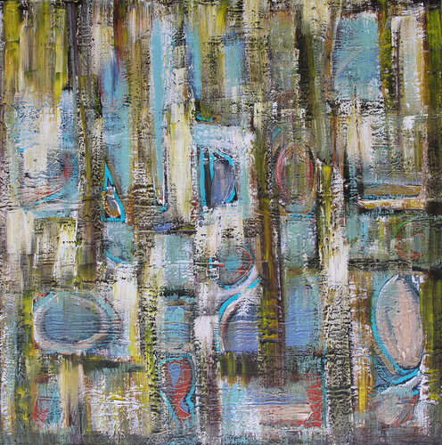 Golden Embers de Loretta Kaltenhauser, Pintura a la venta en Singulart