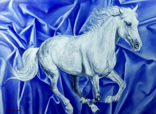 Azul von Gorka Gonzalez Crespo, Malerei kaufen auf Singulart