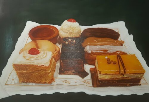 Milhojas von Gorka Gonzalez Crespo, Malerei kaufen auf Singulart