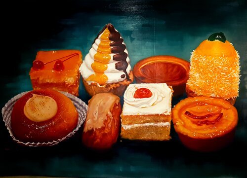 Pasteles Tipicos Vascos von Gorka Gonzalez Crespo, Malerei kaufen auf Singulart