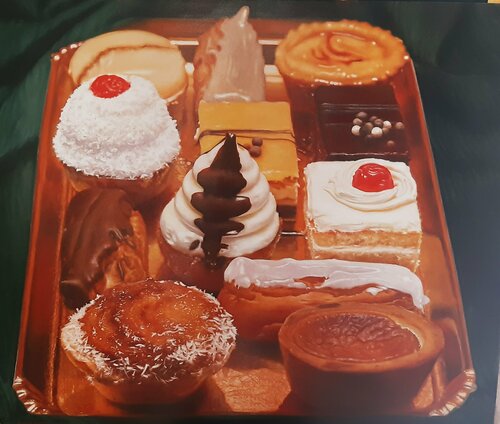 Bandeja de Pasteles von Gorka Gonzalez Crespo, Malerei kaufen auf Singulart