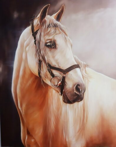 Caballo Ambar von Gorka Gonzalez Crespo, Malerei kaufen auf Singulart