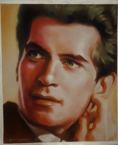 Kennedy JR. van Gorka Gonzalez Crespo, Schilderij te koop op Singulart