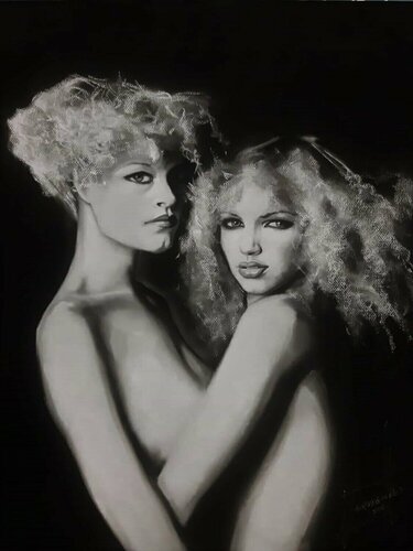 Mujeres van Gorka Gonzalez Crespo, Schilderij te koop op Singulart