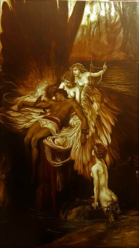 El Lamento de Ícaro de Gorka Gonzalez Crespo, Pintura a la venta en Singulart