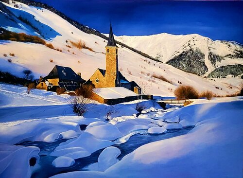 La Nieve di Gorka Gonzalez Crespo, Pittura in vendita su Singulart