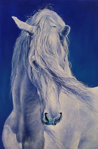 Azul mar von Gorka Gonzalez Crespo, Malerei kaufen auf Singulart