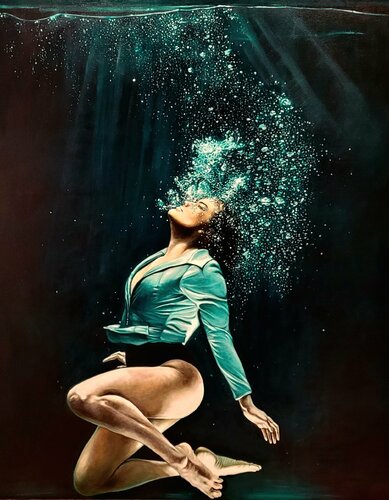 Ave fenix di Gorka Gonzalez Crespo, Pittura in vendita su Singulart