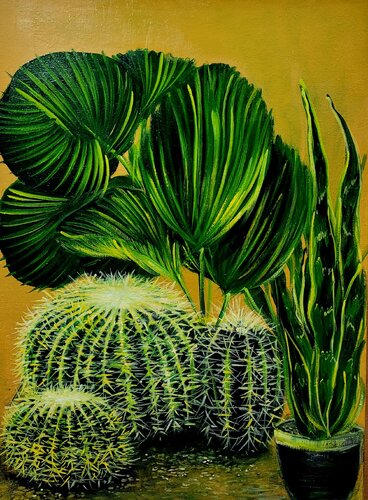 Verde di Gorka Gonzalez Crespo, Pittura in vendita su Singulart