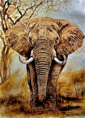 selva negra di Gorka Gonzalez Crespo, Pittura in vendita su Singulart