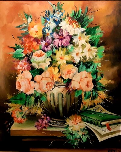 las 4 estaciones de Vivaldi by Gorka Gonzalez Crespo, Painting for Sale on Singulart