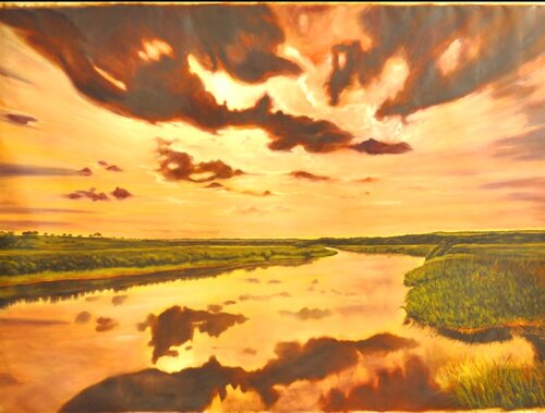 Amanecer van Gorka Gonzalez Crespo, Schilderij te koop op Singulart