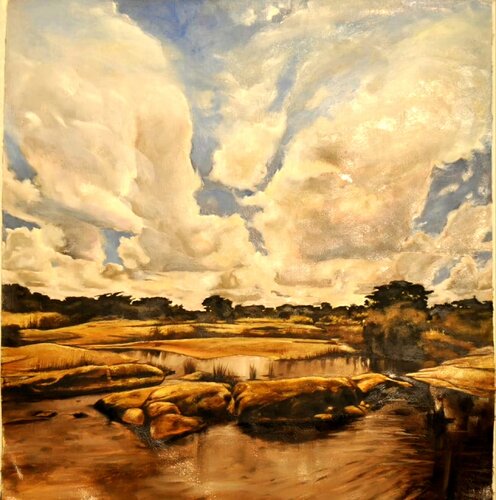 aire par Gorka Gonzalez Crespo, Peinture en vente sur Singulart