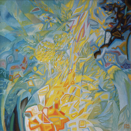 Bonfire di Oleg Lipchenko, Pittura in vendita su Singulart