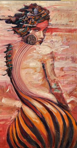 Liutana by Antonio Cotecchia, 油畫 for Sale on Singulart