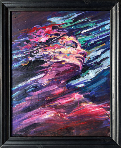 Iris di Antonio Cotecchia, Pittura in vendita su Singulart