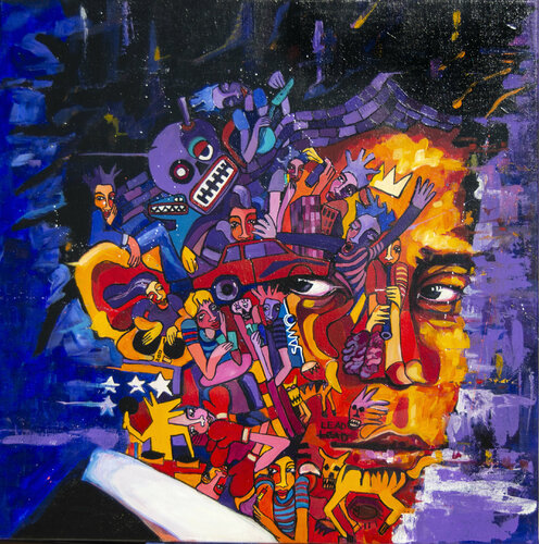 Jean Michel von Antonio Cotecchia, Malerei kaufen auf Singulart