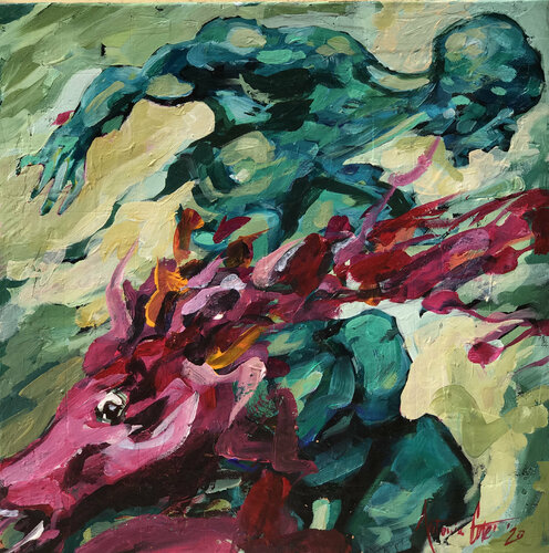 Alessandro 1 di Antonio Cotecchia, Pittura in vendita su Singulart