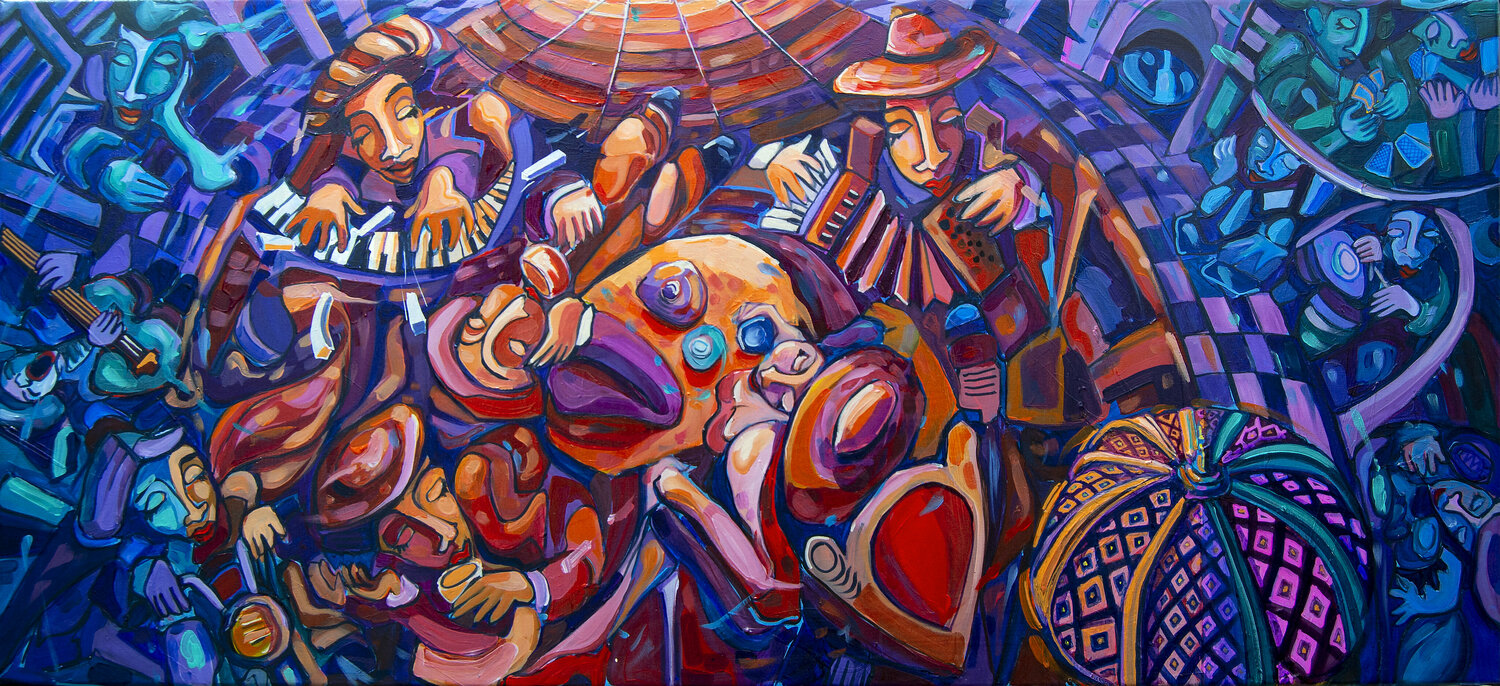 Regina della Notte Antonio Cotecchia Original painting for sale