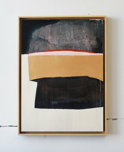 Calm in the Wake of Destructive Forces par Cat Huss, Peinture en vente sur Singulart