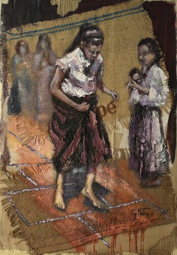 La campana di Gianni Mattu, Pittura in vendita su Singulart