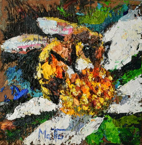 "Operaia" van Gianni Mattu, Schilderij te koop op Singulart