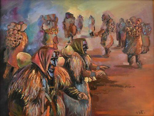 La danza von Gianni Mattu, Malerei kaufen auf Singulart