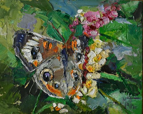 Tra i fiori di Gianni Mattu, Pittura in vendita su Singulart