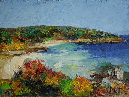 Cala Sabina by Gianni Mattu, Painting for Sale on Singulart
